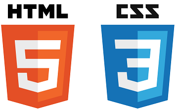 Logos HTML 5 et CSS 3